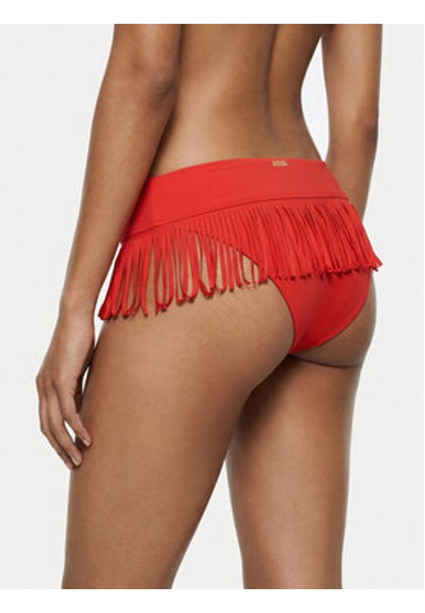 Banana Moon Dół od bikini Nila Fringes LSE62 Pomarańczowy. Kolor: pomarańczowy. Materiał: syntetyk