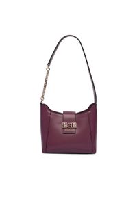 Guess Torebka Jane HWVG98 91010 Fioletowy. Kolor: fioletowy. Materiał: skórzane