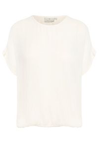 Kaffe Bluzka Amber 10500781 Biały Loose Fit. Kolor: biały. Materiał: wiskoza #5