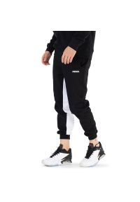 Spodnie Prosto Sweatpants Clepan KL222MPAN1021 - czarne. Kolor: czarny. Materiał: dresówka, bawełna, materiał, poliester #1
