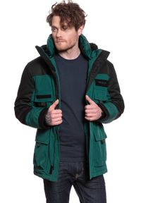 Wrangler - WRANGLER PARKA MĘSKA KURTKA ZIMOWA DŁUGA PINE W4B6XPG01 112129089. Długość: długie. Sezon: zima #4