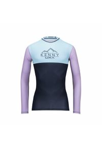 KENNY - Koszulka z długim rękawem dla kobiet Kenny Charger. Kolor: wielokolorowy, niebieski, fioletowy. Długość rękawa: długi rękaw. Długość: długie. Sport: kolarstwo #1