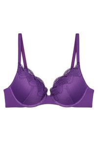 Triumph Biustonosz z fiszbiną Comfort Glam 10224965 Fioletowy. Kolor: fioletowy. Materiał: syntetyk #4
