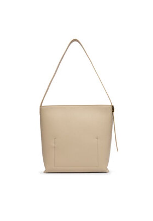 Coccinelle Torebka U4K Coccinelle C-Me Lock E1 U4K 13 02 01 Beżowy. Kolor: beżowy. Materiał: skórzane