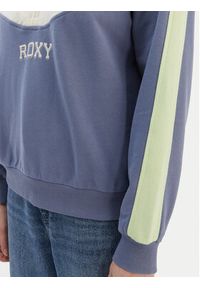 Roxy Bluza ERJFT04860 Niebieski Relaxed Fit. Kolor: niebieski. Materiał: bawełna #3