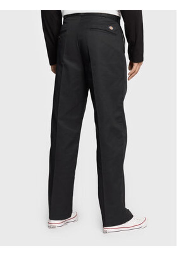 Dickies Spodnie materiałowe 874 Work DK0A4XK6BLK Czarny Original Fit. Kolor: czarny. Materiał: bawełna