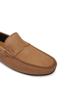 BOSS Mokasyny Noel 50548116 Beżowy. Kolor: beżowy. Materiał: skóra #3