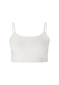 Biustonosz dla kobiet Athlecia Bloom. Kolor: biały. Sport: fitness #1