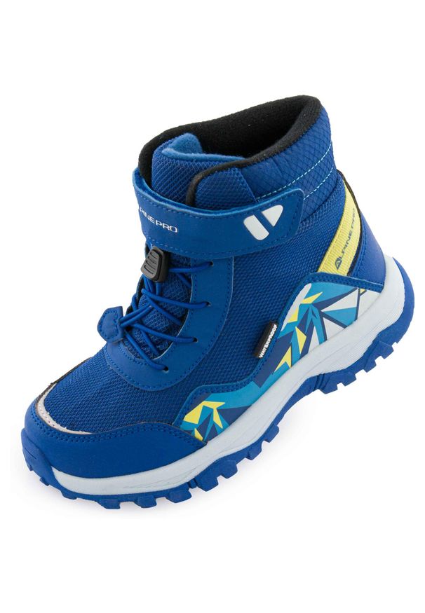 ALPINE PRO - Wodoodporne zimowe buty dziecięce Alpine Pro Colemo, rozmiar 31. Kolor: zielony. Materiał: syntetyk, materiał. Sezon: zima