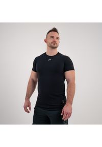 Koszulka slim DZIK® PRO GRIP srebrna. Kolor: srebrny. Materiał: materiał