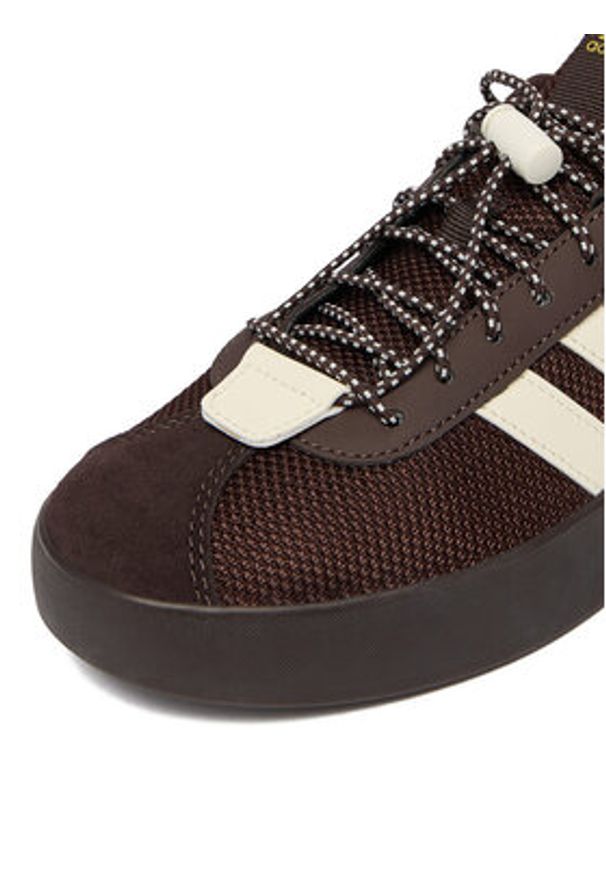 Adidas - adidas Sneakersy CEO-VL COURT 3.0 IH6605 Brązowy. Kolor: brązowy. Materiał: skóra