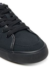 TOMMY HILFIGER - Tommy Hilfiger Tenisówki Core Corporate Vulc Canvas FM0FM05398 Czarny. Kolor: czarny. Materiał: materiał #2