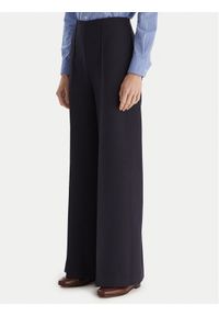 TOMMY HILFIGER - Tommy Hilfiger Spodnie palazzo WW0WW48406 Granatowy Wide Leg. Kolor: niebieski. Materiał: syntetyk #1