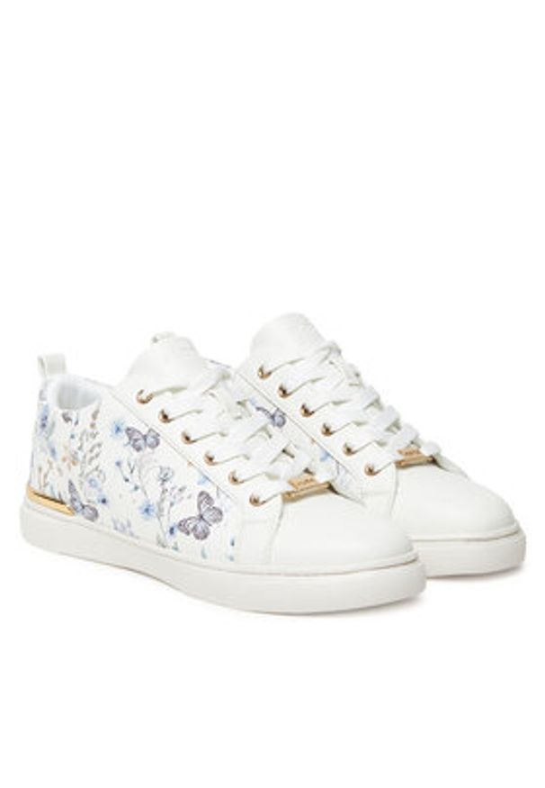 Aldo Sneakersy Dilathielle 13964971 Biały. Kolor: biały. Materiał: skóra