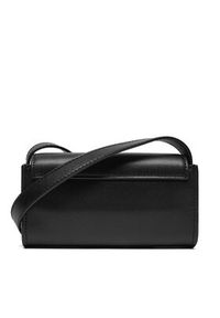 Calvin Klein Saszetka Calm Tailoring K50K511591 Czarny. Kolor: czarny. Materiał: skóra