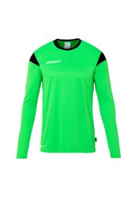 UHLSPORT - Dżersej z długim rękawem Uhlsport Squad 27. Kolor: czarny, zielony, wielokolorowy. Materiał: jersey. Długość rękawa: długi rękaw. Długość: długie. Wzór: kolorowy #1