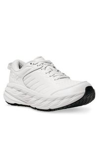 HOKA - Hoka Buty do biegania Bondi Sr 1110521 Szary. Kolor: szary. Materiał: skóra