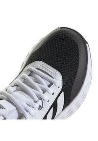 Adidas - Buty adidas Ownthegame 2.0 Jr GW1552 białe. Kolor: biały. Szerokość cholewki: normalna