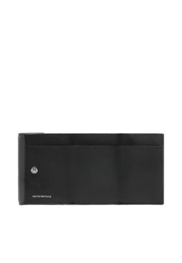 Emporio Armani Mały Portfel Damski Y3H215 YFW9E 85159 Granatowy. Kolor: niebieski. Materiał: skóra