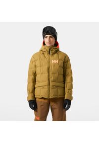 Damska kurtka narciarska Helly Hansen Emiko Ridable. Kolor: brązowy. Sezon: zima. Sport: narciarstwo #1