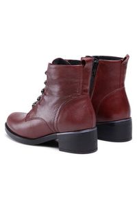 Lasocki Trzewiki WI23-KANAN-06 Bordowy. Kolor: czerwony. Materiał: skóra #2