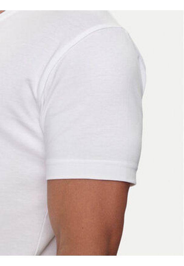 Pierre Cardin Komplet 2 t-shirtów 29991.000.9000 Biały Modern Fit. Kolor: biały. Materiał: bawełna