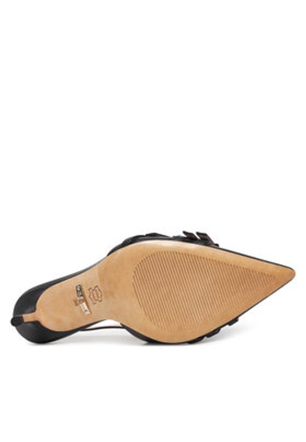 Guess Sandały 5GGZ31 7324A Czarny. Kolor: czarny. Materiał: skóra