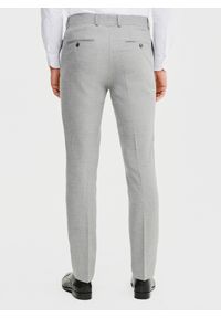 Pako Lorente - PAKO LORENTE - Szare spodnie ganiturowe. Kolor: szary. Materiał: poliester, wiskoza, elastan. Wzór: gładki. Sezon: wiosna, lato #2