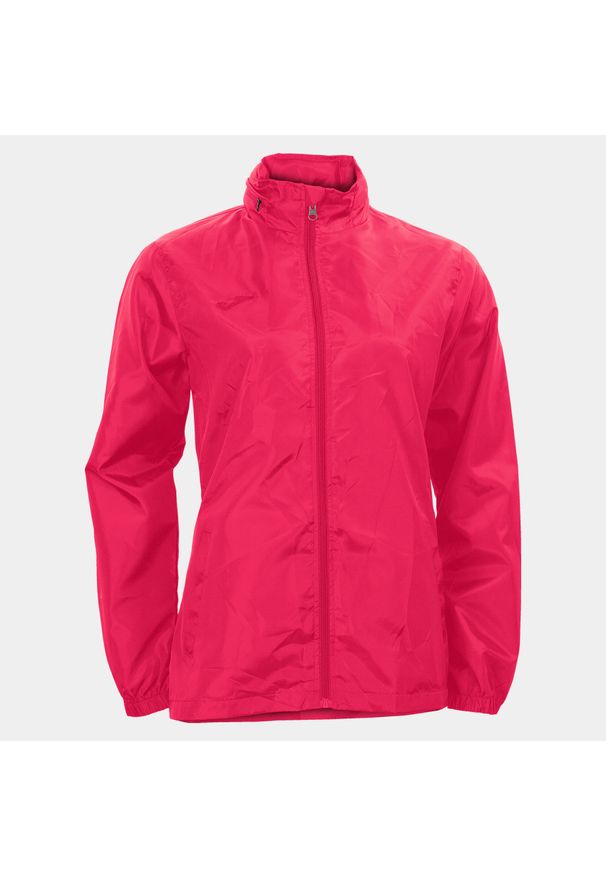 Kurtka do biegania damska Joma Galia przeciwdeszczowa. Kolor: różowy