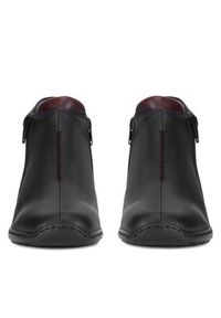 Rieker Botki L3882-00 Czarny. Kolor: czarny. Materiał: skóra #7
