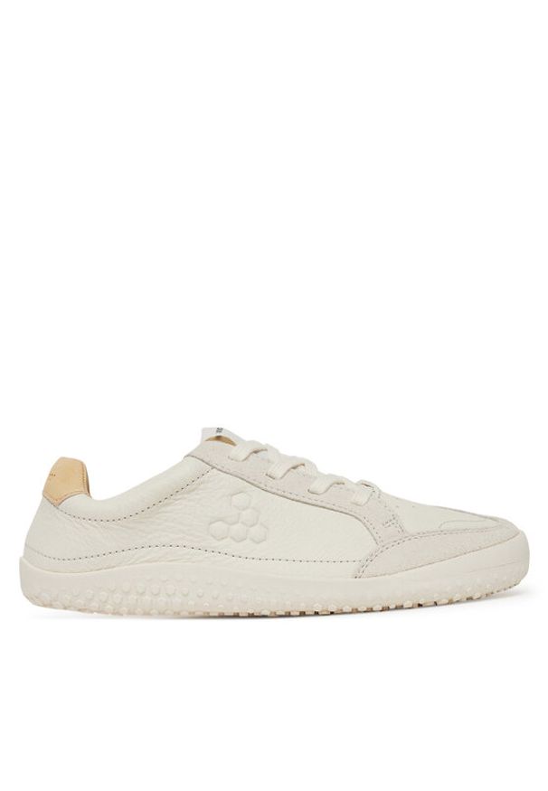 Vivo Barefoot Sneakersy Gobi 115434 Écru. Materiał: skóra