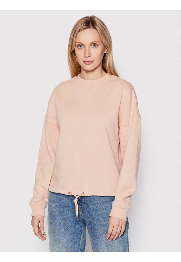 Urban Classics Bluza Crew TB1523 Różowy Oversize. Kolor: różowy. Materiał: bawełna, syntetyk