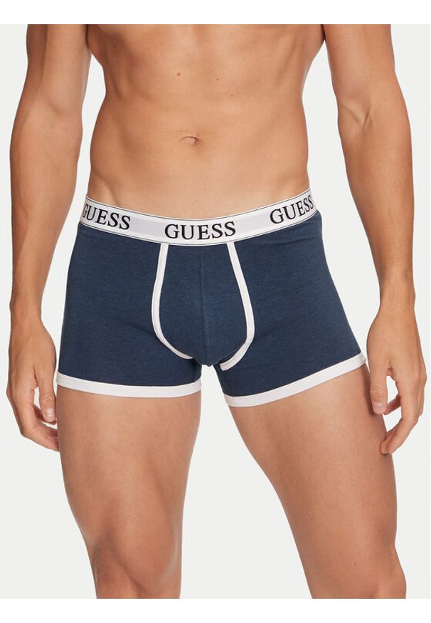 Guess Komplet 3 par bokserek U4BG80 KCEJ0 Kolorowy. Materiał: bawełna. Wzór: kolorowy