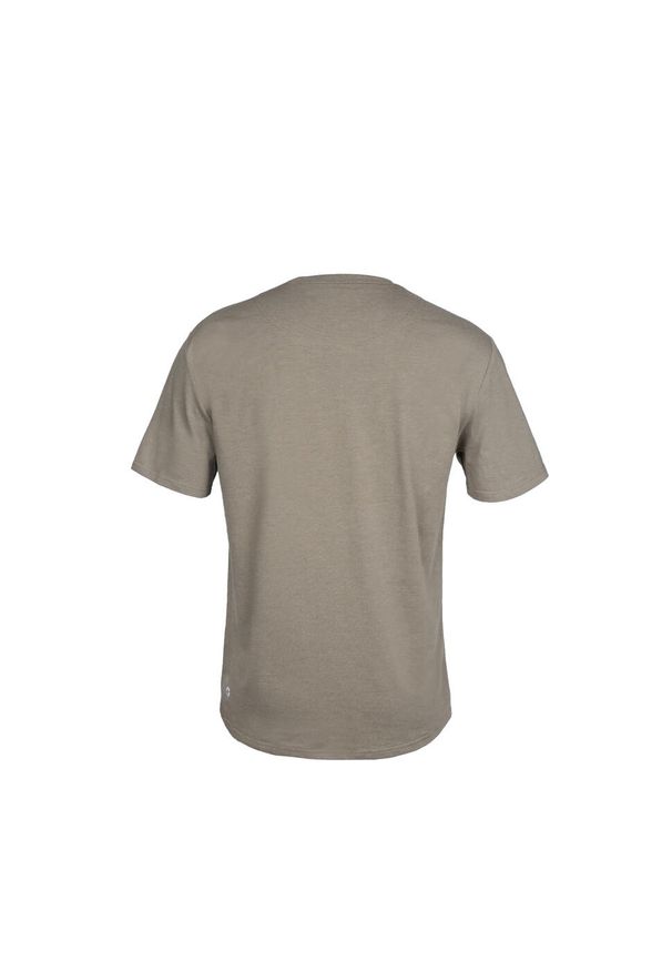 Aulp - Koszulka męska AULP ROQUE bawełniana oddychająca uniwersalna. Okazja: na co dzień. Typ kołnierza: polo. Kolor: zielony. Materiał: bawełna. Styl: casual