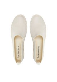 Calvin Klein Jeans Espadryle Platform Espadrille Ml Btw YW0YW01378 Écru. Obcas: na platformie