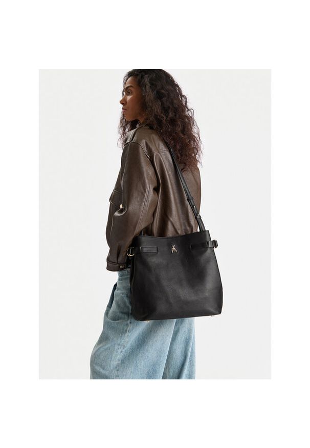 Torebka Patrizia Pepe. Kolor: czarny