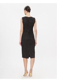 Rinascimento Sukienka koktajlowa CFC0116876003 Czarny Slim Fit. Kolor: czarny. Materiał: syntetyk. Styl: wizytowy #5