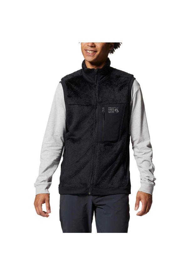 MOUNTAIN HARDWEAR - Kamizelka męska Mountain Hardwear Polartec High Loft. Kolor: czarny. Sezon: zima