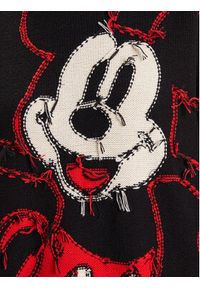 Desigual Bluza Hello Mickey 25WWSK14 Czarny Regular Fit. Kolor: czarny. Materiał: bawełna