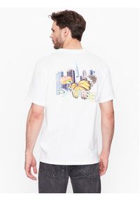 Converse T-Shirt City Butterfly 10024616-A03 Biały Standard Fit. Kolor: biały. Materiał: bawełna #2