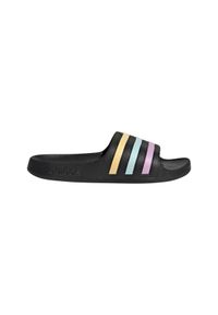 Adidas - Kapcie dla dzieci adidas Adilette Aqua. Kolor: różowy, niebieski, wielokolorowy, czarny. Styl: sportowy, elegancki #1