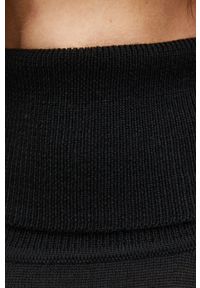 Bruuns Bazaar sweter wełniany kolor czarny z golferm. Okazja: na co dzień. Typ kołnierza: golf. Kolor: czarny. Materiał: wełna. Długość rękawa: długi rękaw. Długość: długie. Styl: casual #5