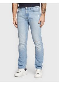 Guess Jeansy The Empire M3RAN2 D4T9B Niebieski Slim Fit. Kolor: niebieski #1