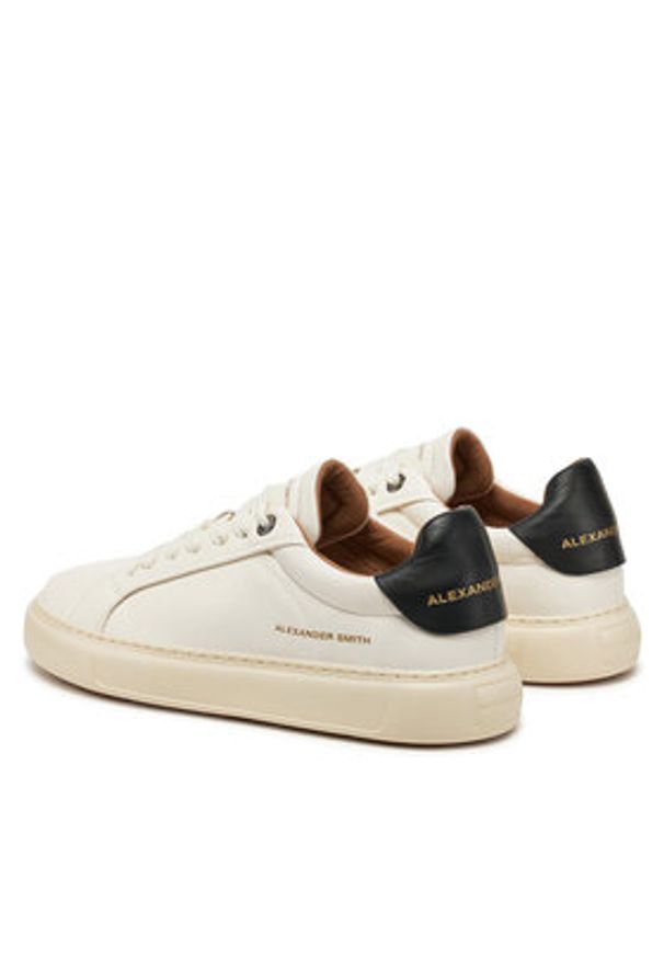 Alexander Smith Sneakersy Asbbsom 3661 Biały. Kolor: biały. Materiał: skóra