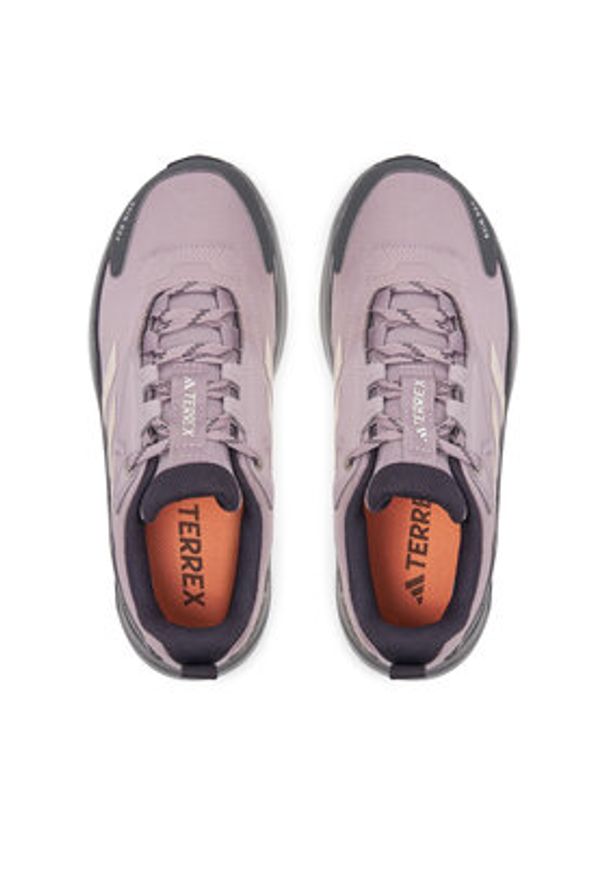 Adidas - adidas Trekkingi Terrex Anylander Rain.Rdy ID3471 Fioletowy. Kolor: fioletowy. Materiał: mesh, materiał