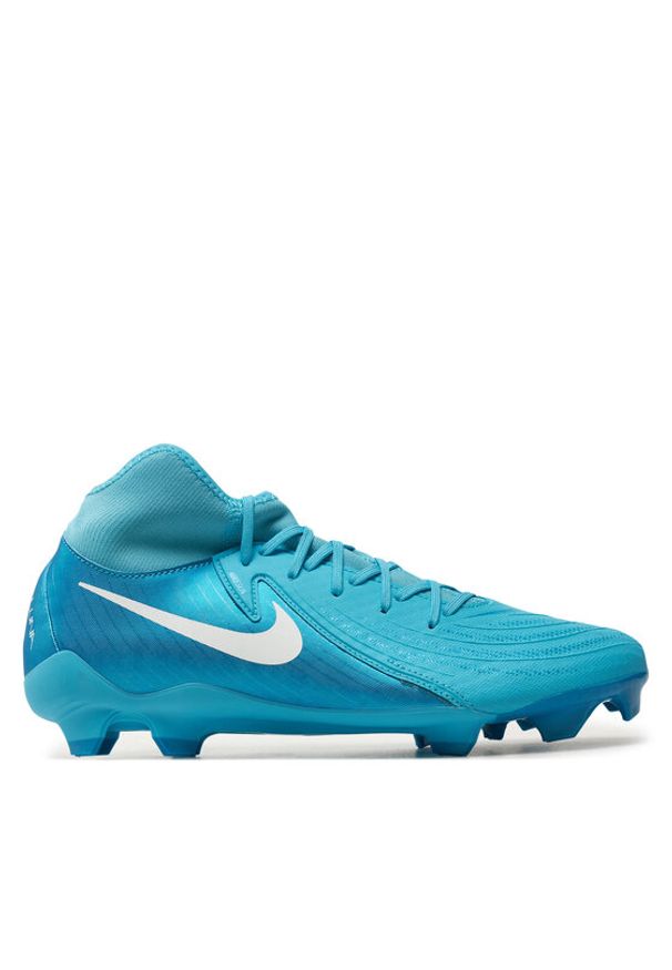 Nike Buty do piłki nożnej Phantom Luna II Academy FG/MG FD6725 400 Niebieski. Kolor: niebieski. Materiał: skóra