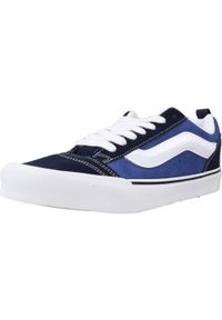 Tenisówki Vans Model Knu Skool Kolor Niebieski. Kolor: niebieski. Materiał: zamsz, tkanina. Sport: turystyka piesza