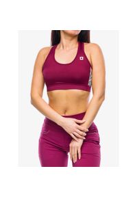 OCUN - Stanik sportowy Ocun Misty Bra. Kolor: czerwony