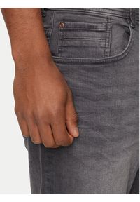Petrol Industries Szorty jeansowe M-1040-SHO002 Szary Slim Fit. Kolor: szary. Materiał: bawełna