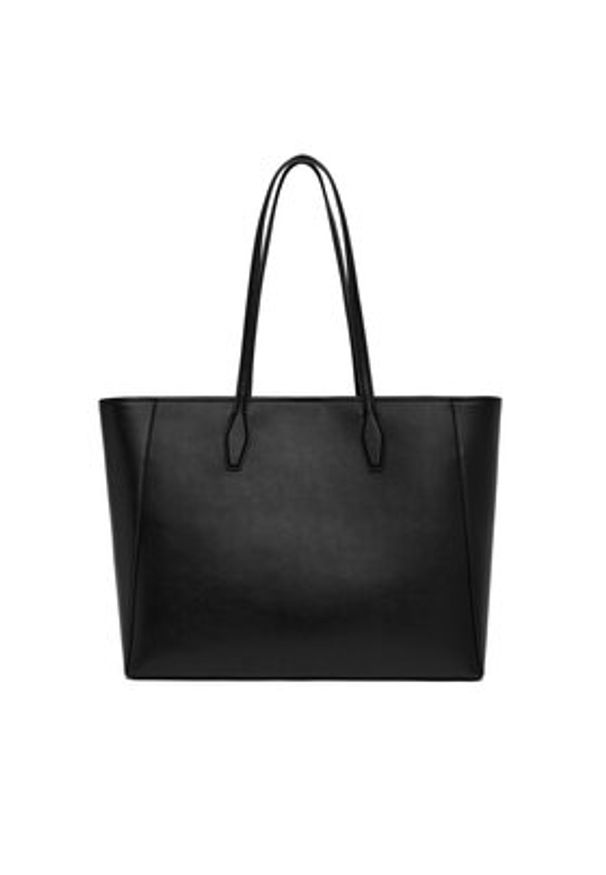 BOSS Torebka 50547750 Czarny. Kolor: czarny. Materiał: skórzane